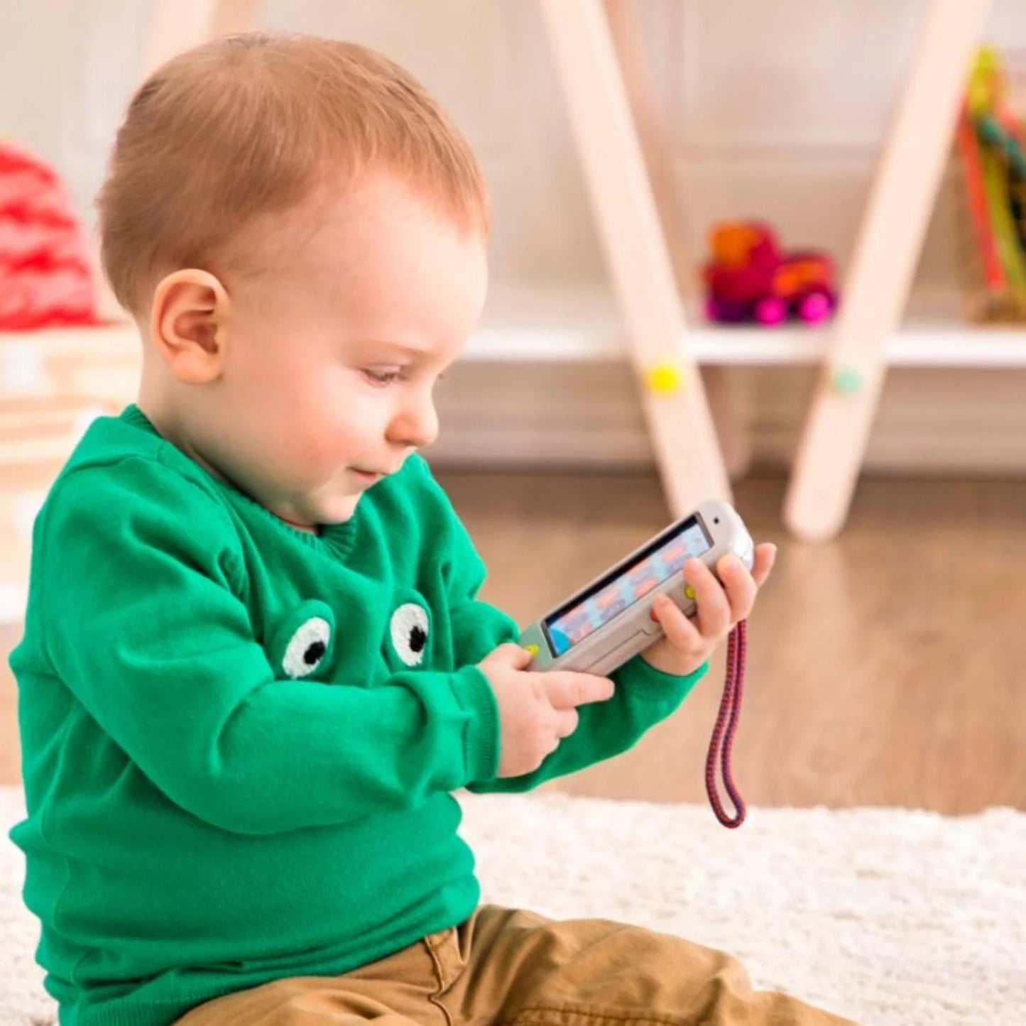 B. Toys Hi!! Phone Touch Screen - Metallic Silver