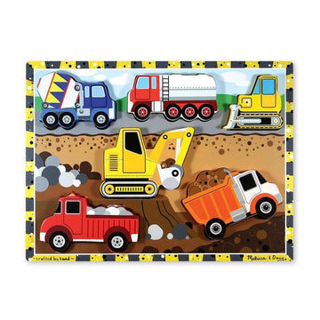 Melissa & Doug Chunky Puzzle - Construction