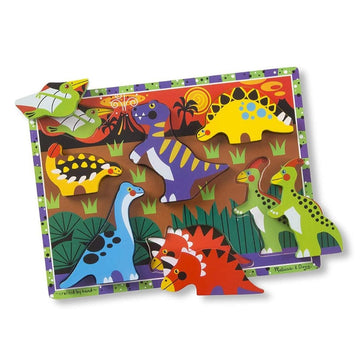 Melissa & Doug Chunky Puzzle - Dinosaurs
