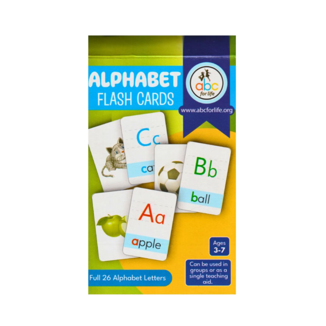 26 Alphabet Letters Flash Cards