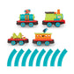 B. toys B. Musical train set The Critter Express