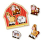 Melissa & Doug Barnyard Animals Jumbo Knob Puzzle