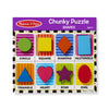 Melissa & Doug Chunky Puzzle - Shapes