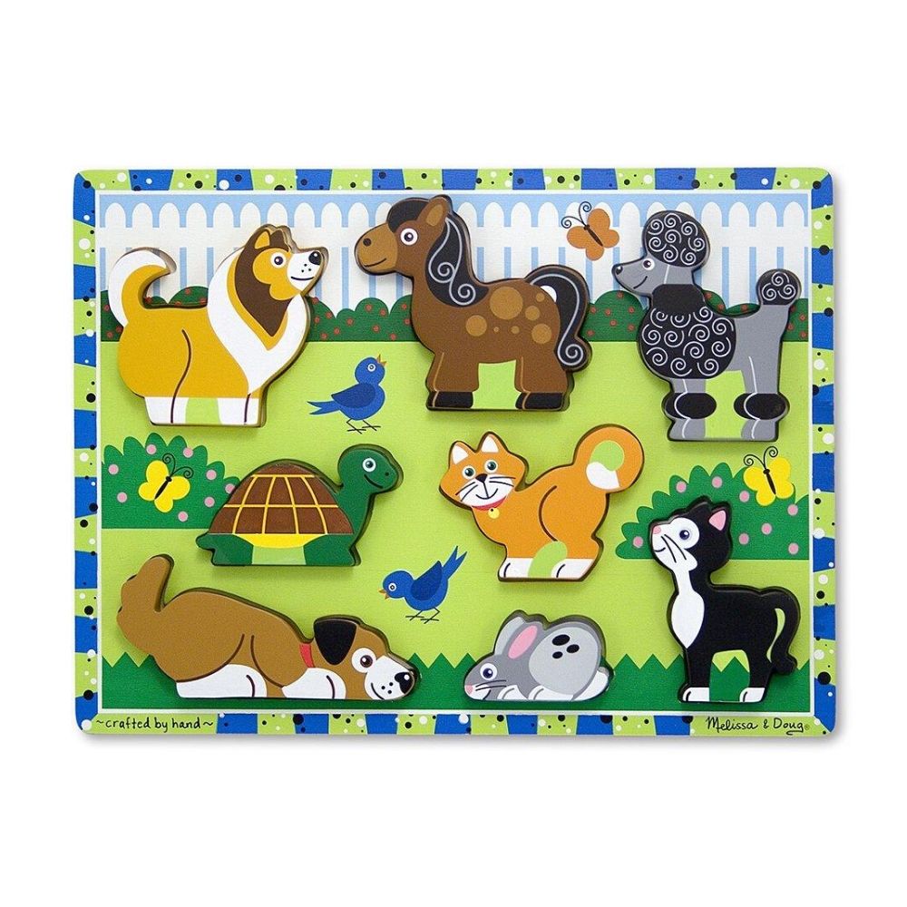 Melissa & Doug Chunky Puzzle - Pets