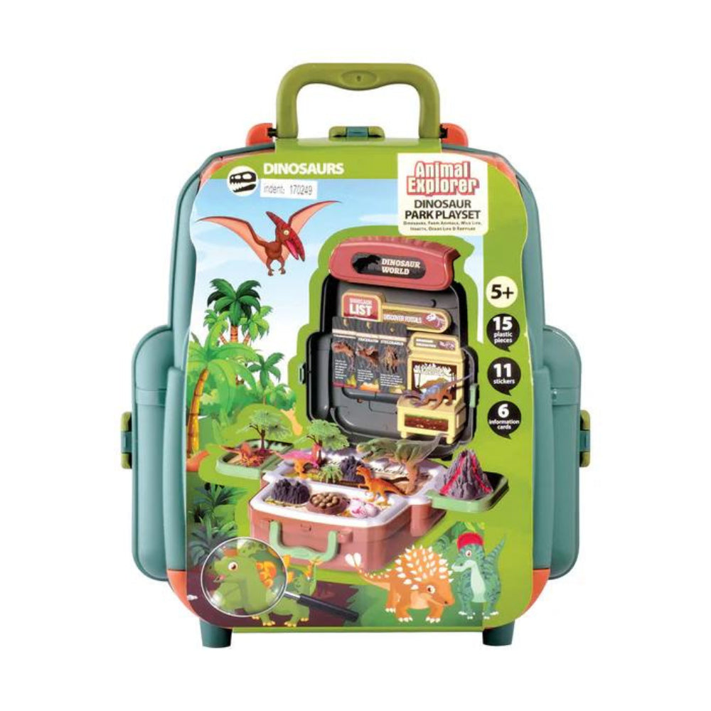 ANIMAL EXPLORER - Dinosaur Park Playset